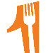 One Day Dining Deal Icon Orange